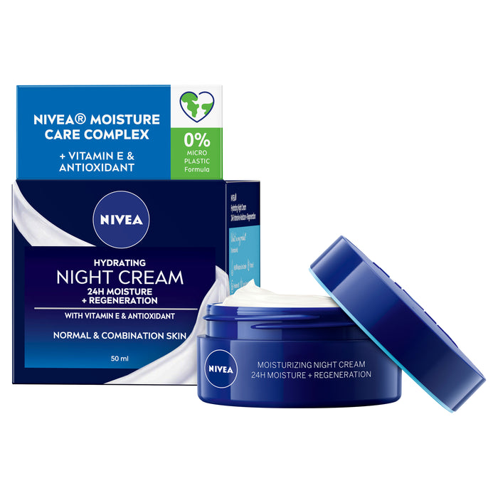 Nivea Daily Essentials Regenerating Normal Skin/Combination Skin Night Cream 50ml