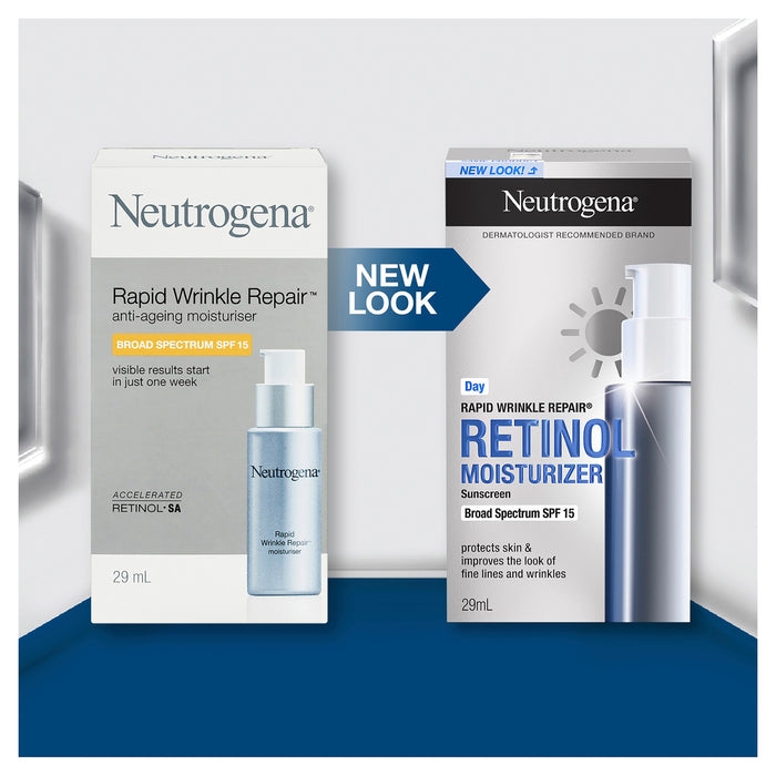 NEUTROGENA® Rapid Wrinkle Repair Moisturiser SPF15 29mL Short Dated