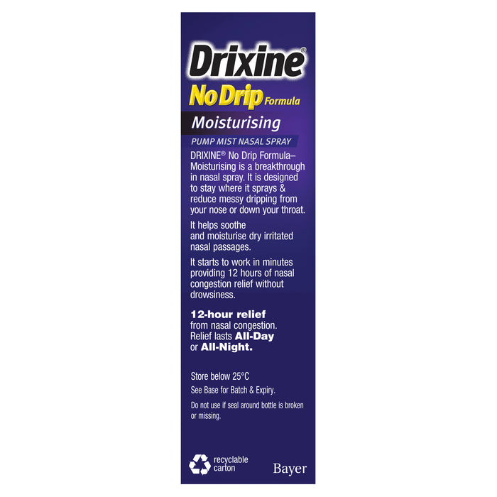 Drixine No Drip Moisturising Nasal Spray 15ml.