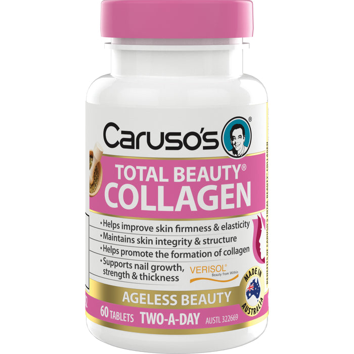 Caruso's Total Beauty Collagen 60 Tablets