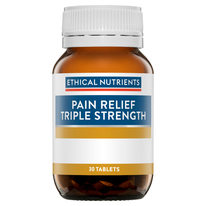 Ethical Nutrients Pain Relief Triple Strength 30 Tablets