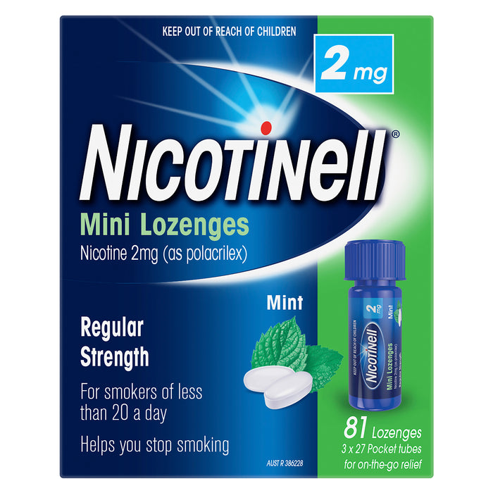 Nicotinell Mini Lozenge 2mg Bottle 81