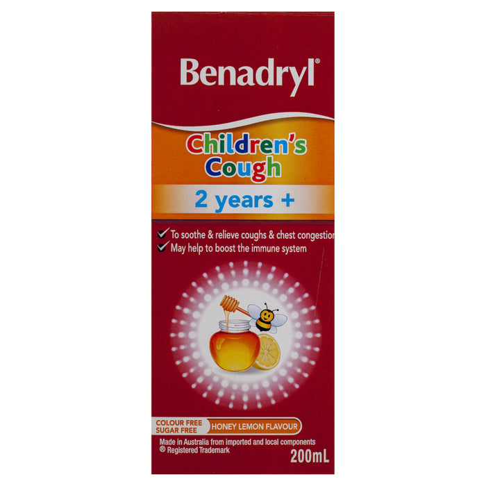 Benadryl Cough Liquid Children's Cough 200ml