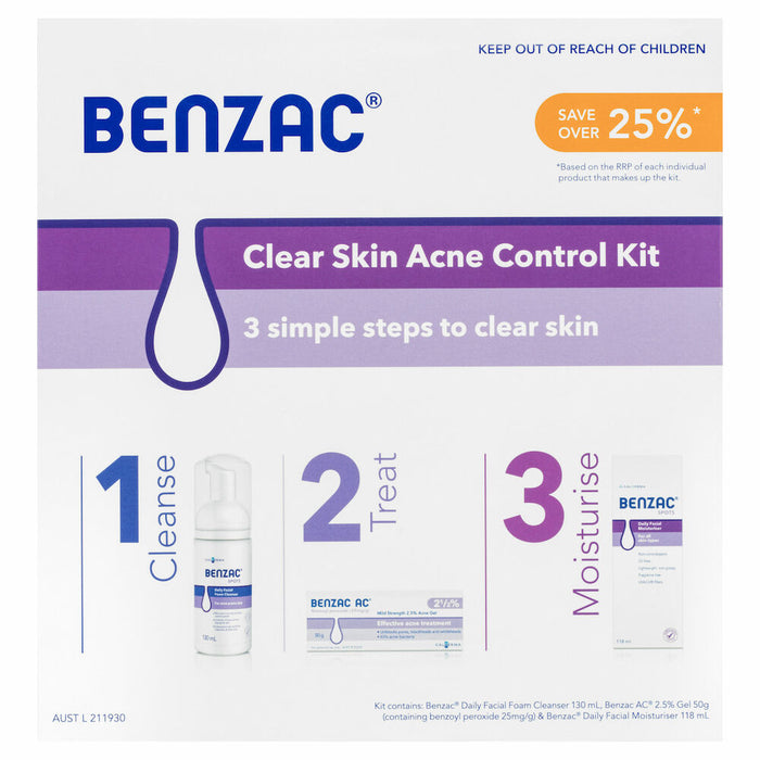 Benzac Clear Skin Acne Kit