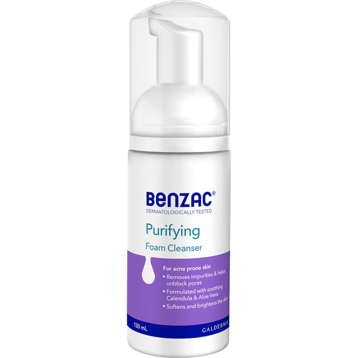 Benzac Daily Facial Foam Cleanser 130ml