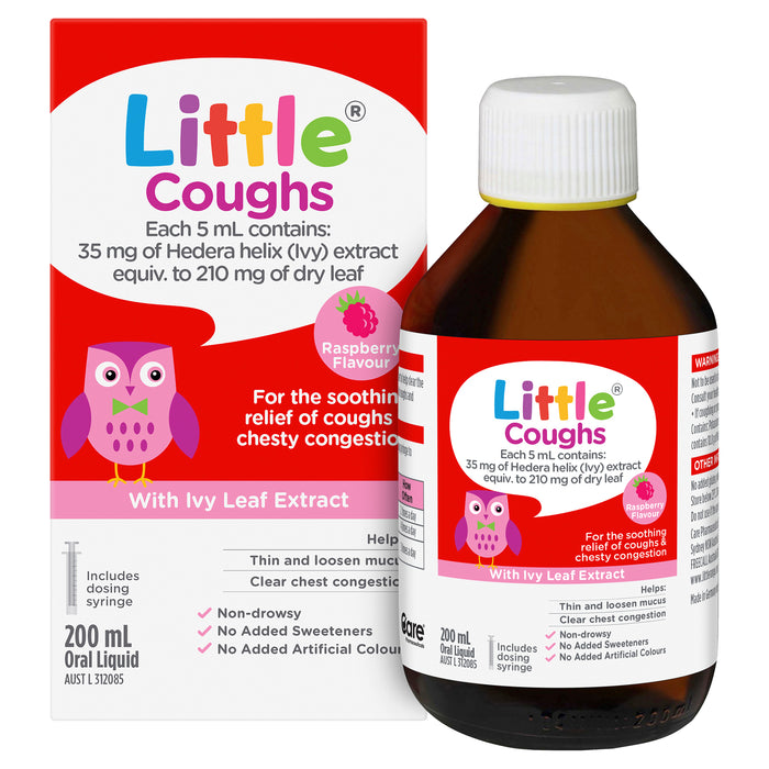 Little Coughs Raspberry 200ml