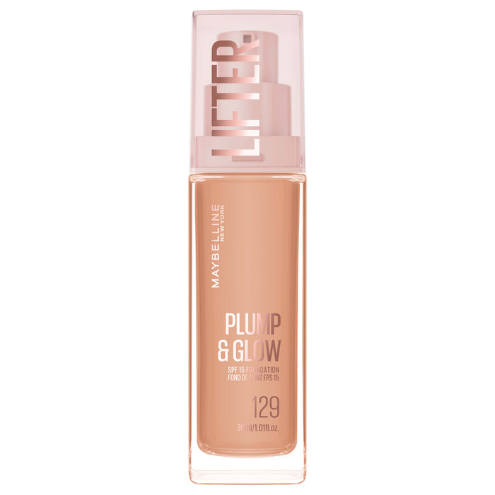 Maybelline Lifter Plump & Glow Foundation 129