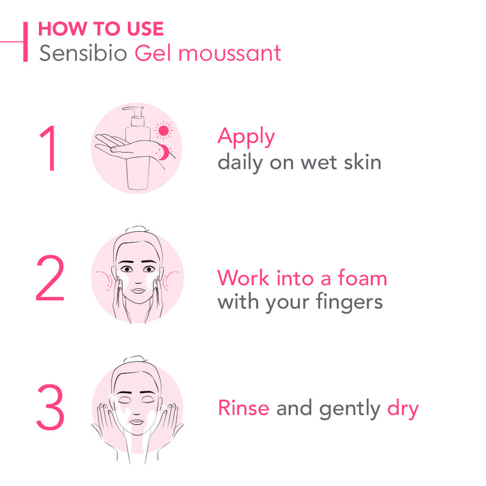 Bioderma Sensobio Gel Moussant Gel Cleanser 200ml