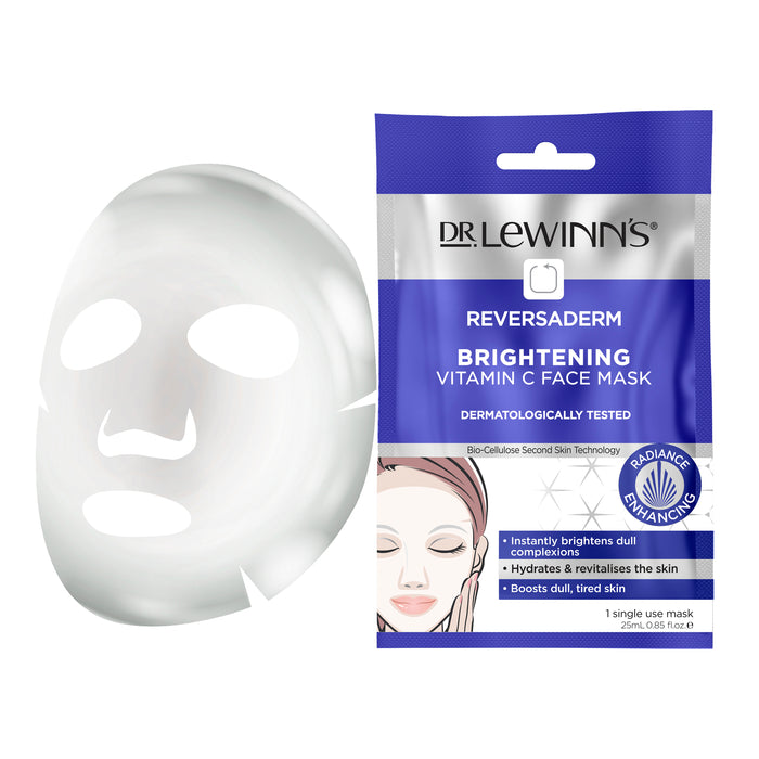 Dr LeWinn's Reversaderm Brightening Vitamin C Face Mask 1 Pack.