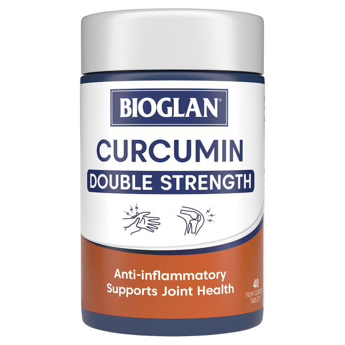 Bioglan Double Strength Curcumin 1200mg 40 Tablets