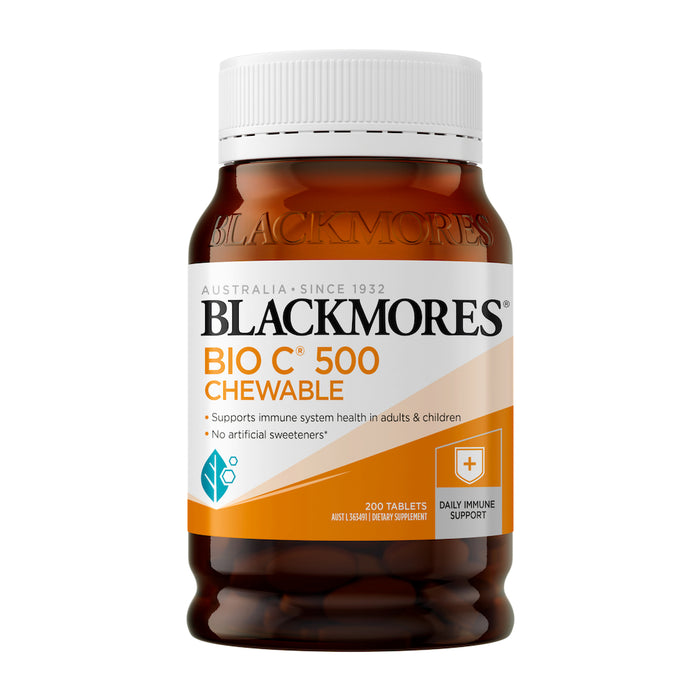 Blackmores Bio C 咀嚼片 500 毫克 200 片