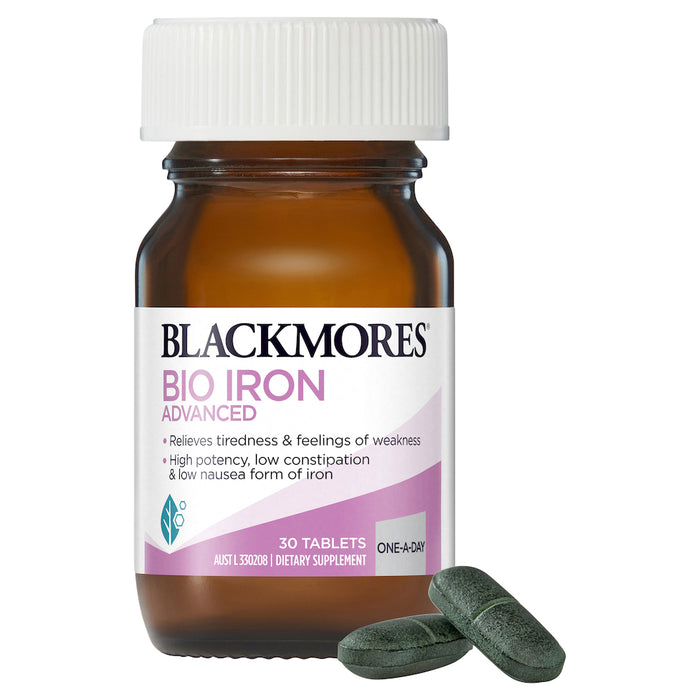 Blackmores 高级生物铁 30 片