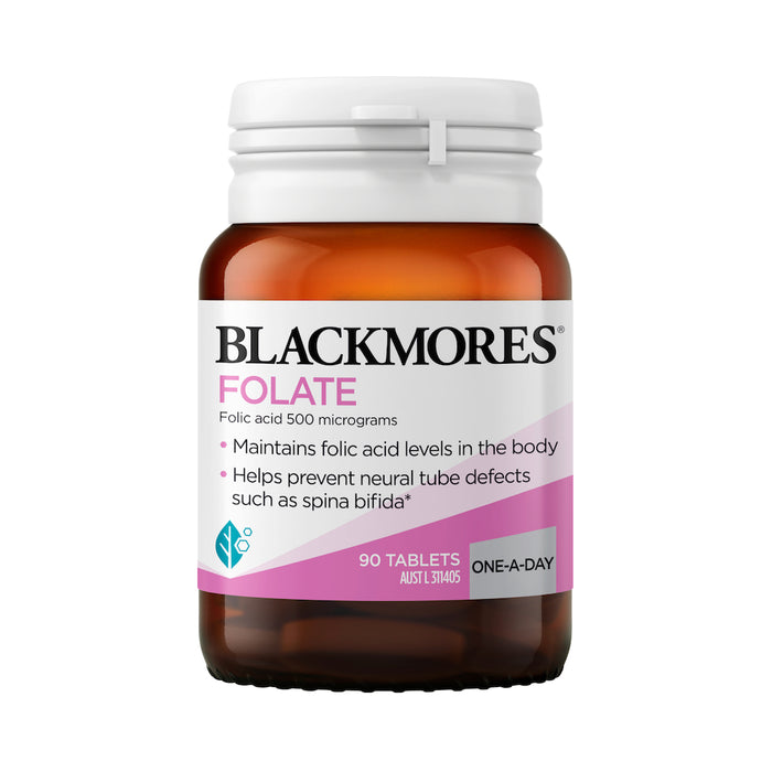 Blackmores Folate 500mcg 90 Tablets