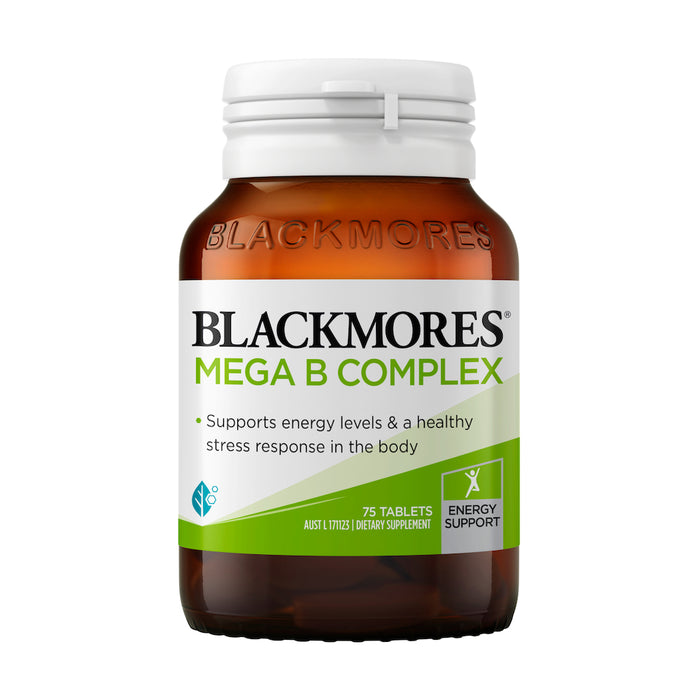 Blackmores Mega B Complex 75 Tablets