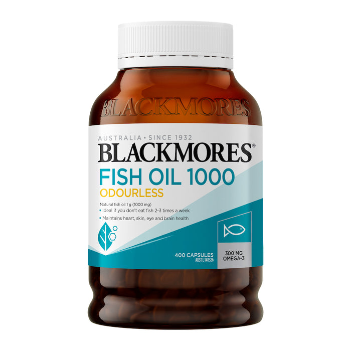 Blackmores Odourless Fish Oil 400 Capsules