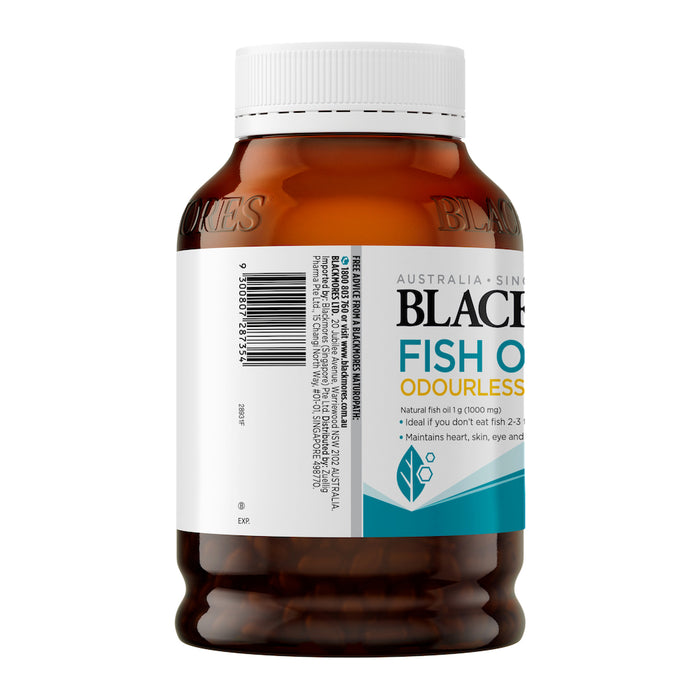 Blackmores Odourless Fish Oil 400 Capsules