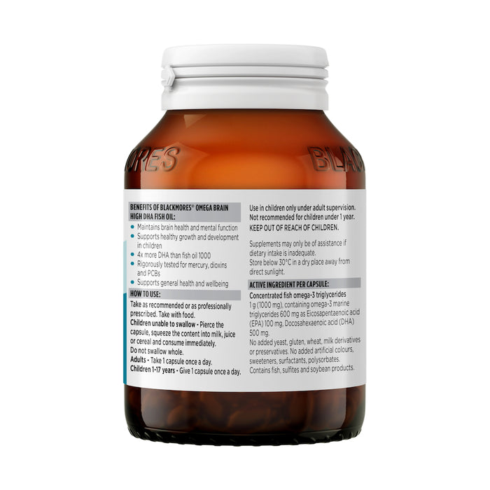 Blackmores Omega Brain 60 Tablets