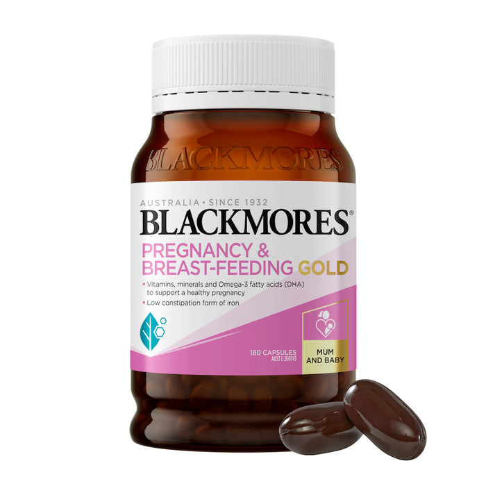 Blackmores Pregnancy + Breastfeeding Gold 180 Capsules