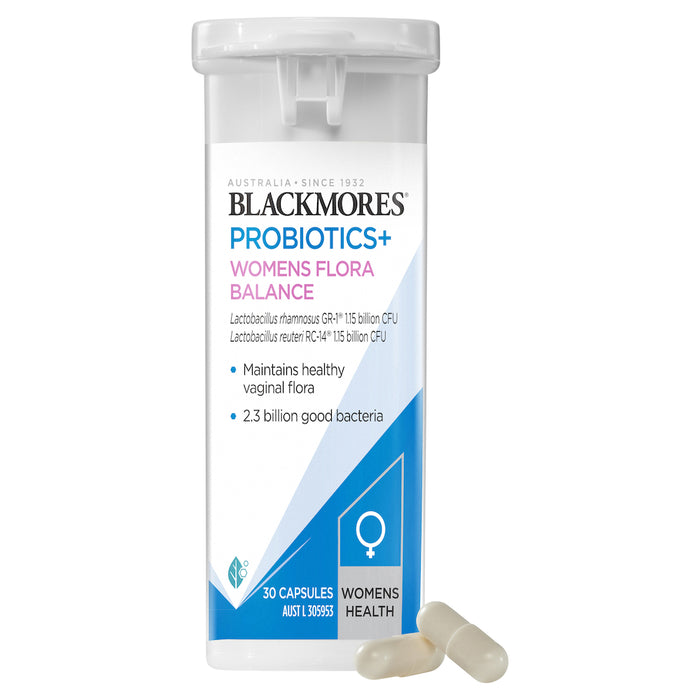 Blackmores Probiotics + Womens Flora Balance 30 Capsules