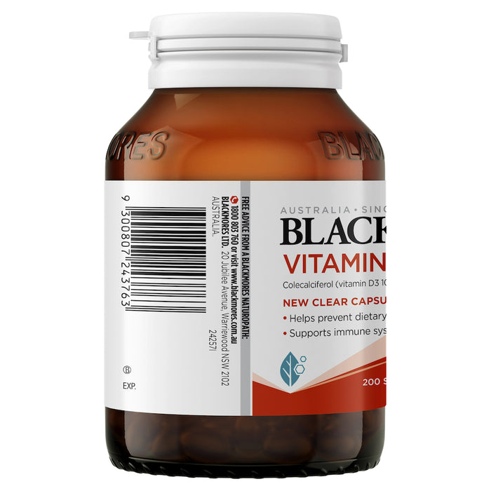 Blackmores Vitamin D3 1000IU 200 Tablets