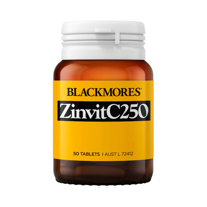 Blackmores Zinvit C 250 50 Tablets