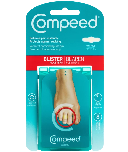 Compeed Blister On Toes Pack 8