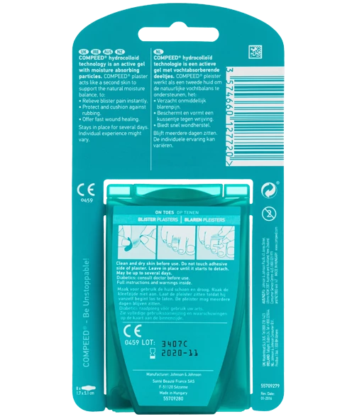 Compeed Blister On Toes Pack 8
