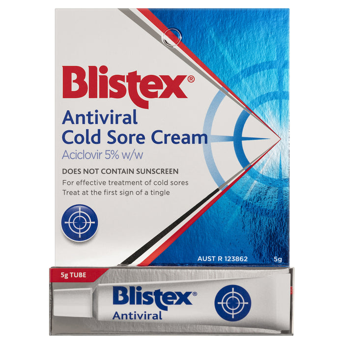 Blistex Antiviral Cold Sore Cream 5g