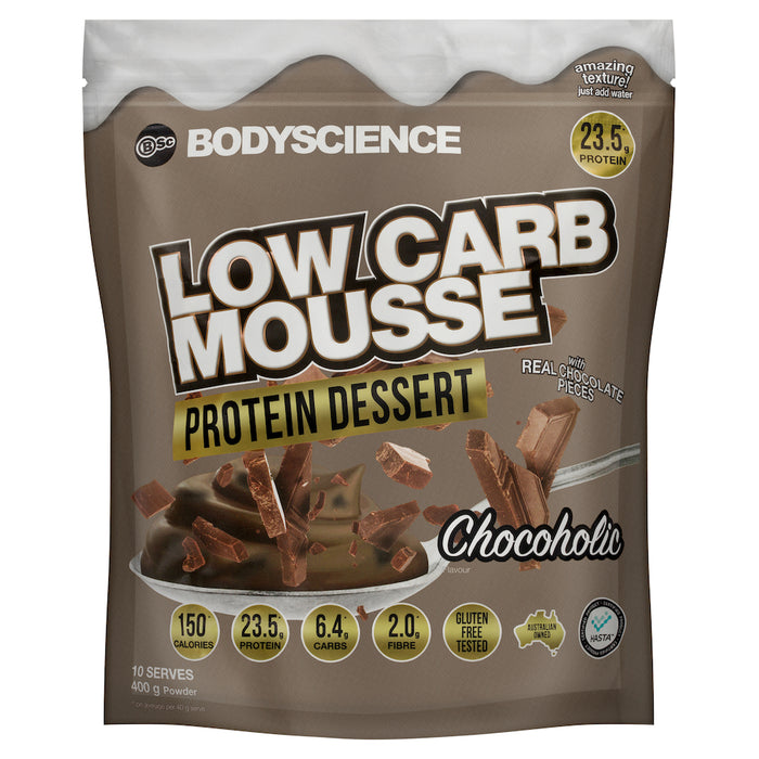 Body Science BSC Low Carb Mousse Dessert Chocoholic 400g