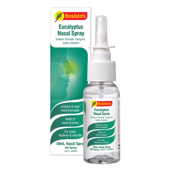 Bosistos Eucalyptus Nasal Spray 50ml