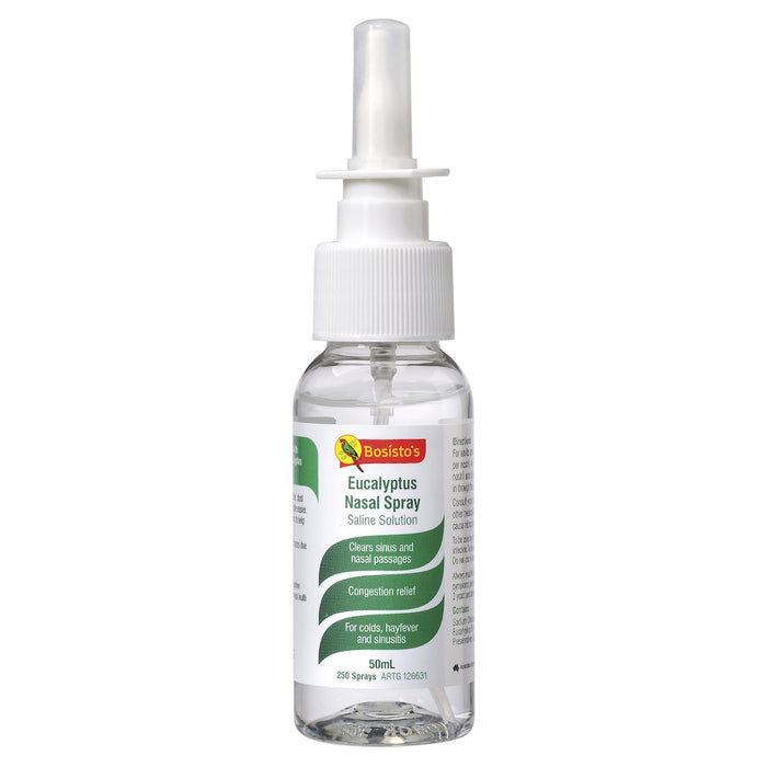 Bosistos Eucalyptus Nasal Spray 50ml