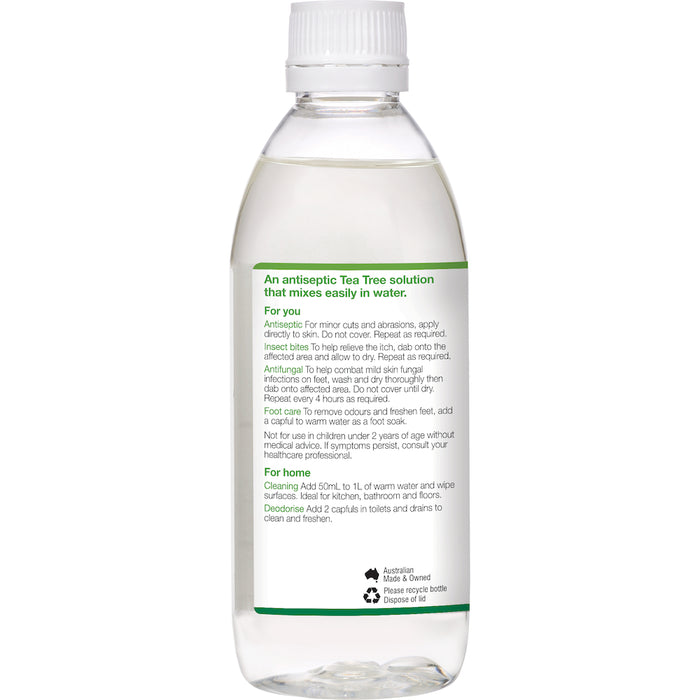 Bosistos Tea Tree Solution 250ml