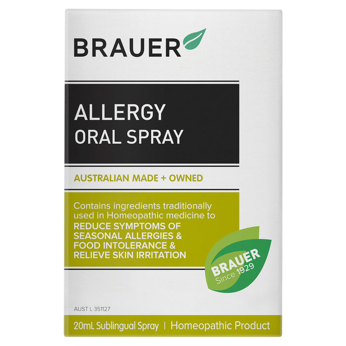 Brauer Allergy Relief Oral Spray 20ml