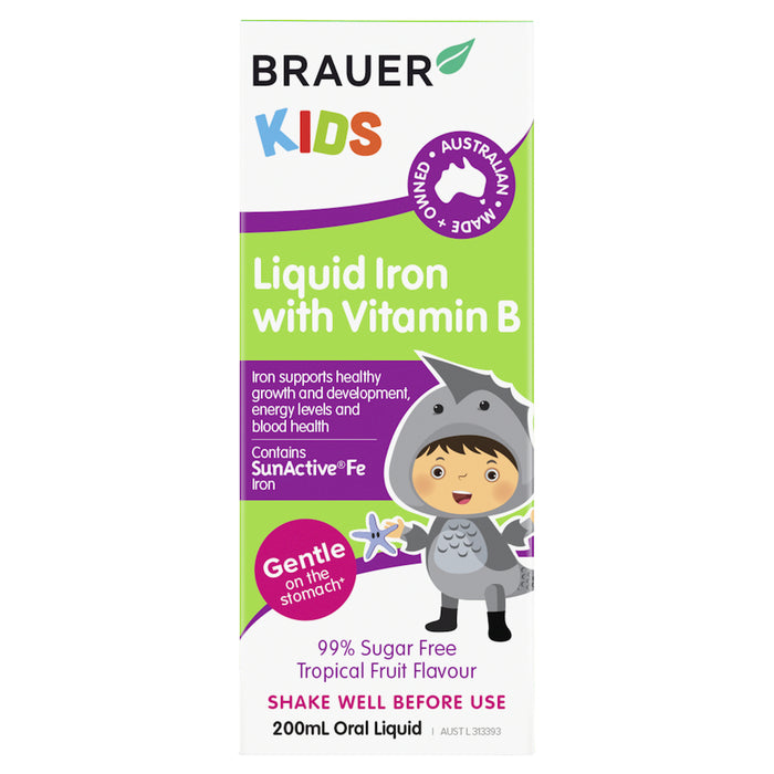 Brauer Baby & Kids Iron & Vit B 200ml