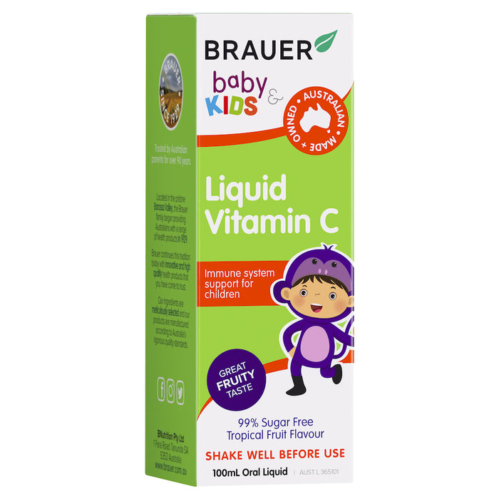 Brauer Baby & Kids Liquid Vitamin C 100ml