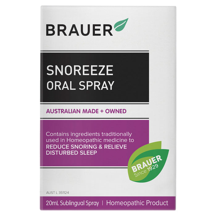 Brauer Snore Eze Oral Spray 20ml