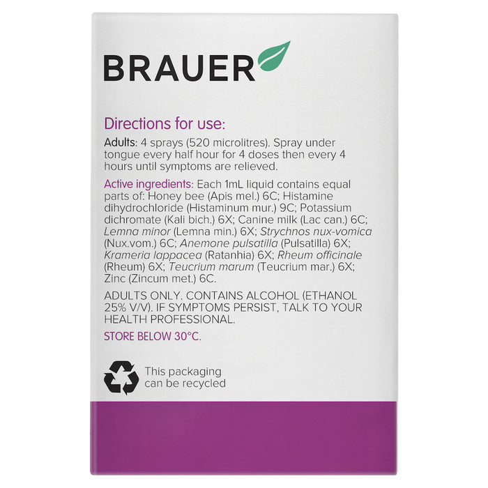 Brauer Snore Eze Oral Spray 20ml