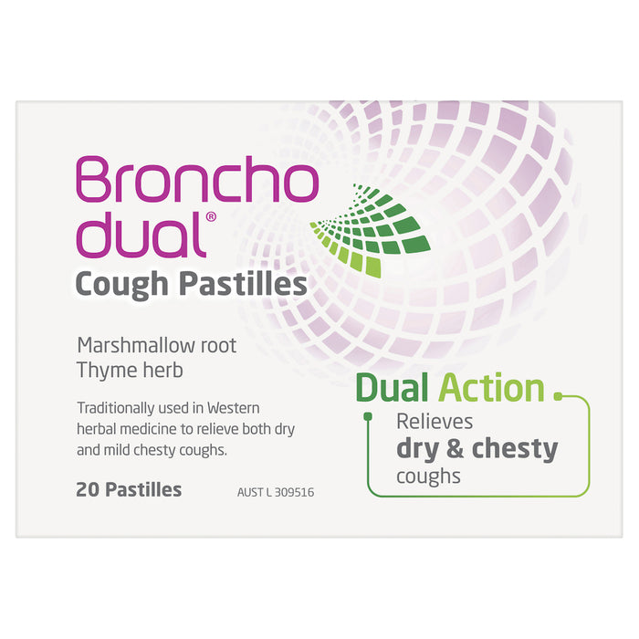 Bronchodual Cough Pastilles 20