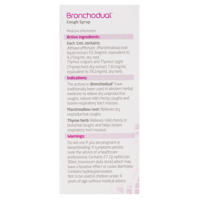 Bronchodual Cough Syrup 120ml