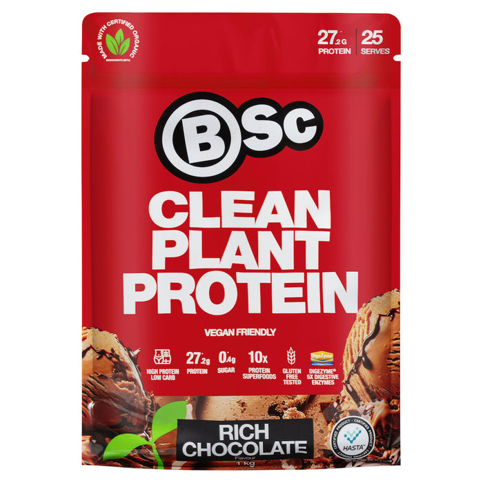 Body Science BSC Clean Plant Protein Rich Chocolate 1kg