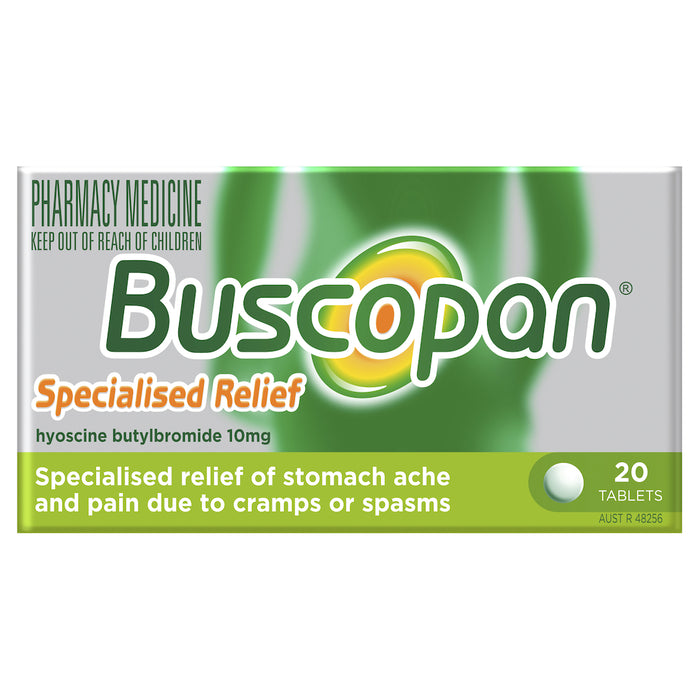 Buscopan Tablets 10mg 20