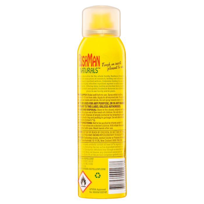 Bushman Natural Insect Repellant Spray 145ml