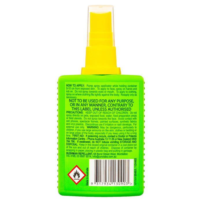 Bushman Plus Insect Repellent + Sunscreen Pump 100ml