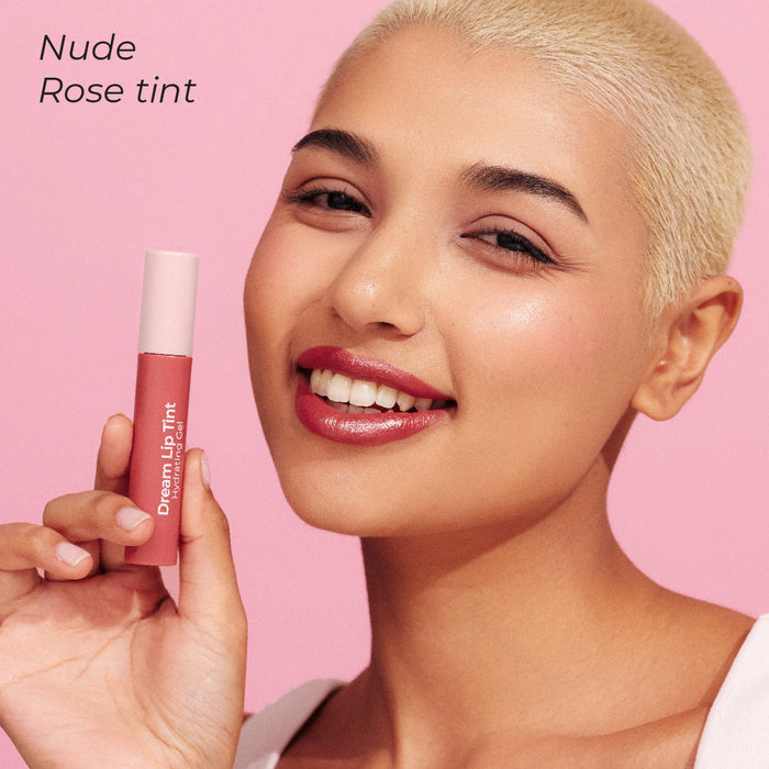 MCo Beauty Dream Lip Tint Hydrating Gel Nude Rose