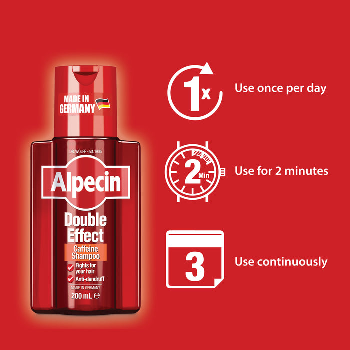 Alpecin Double Effect Caffeine Shampoo 200ml