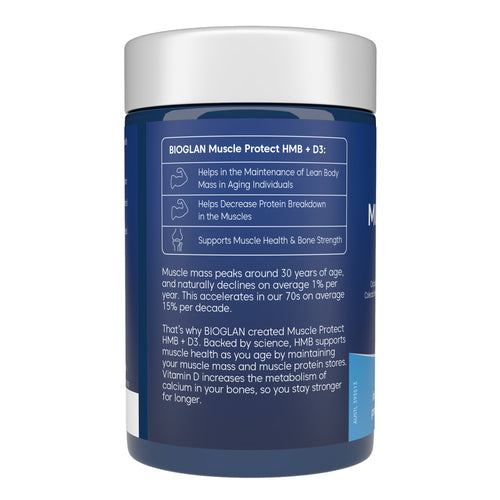 Bioglan Muscle Protect HMB + D3 60 Tablets