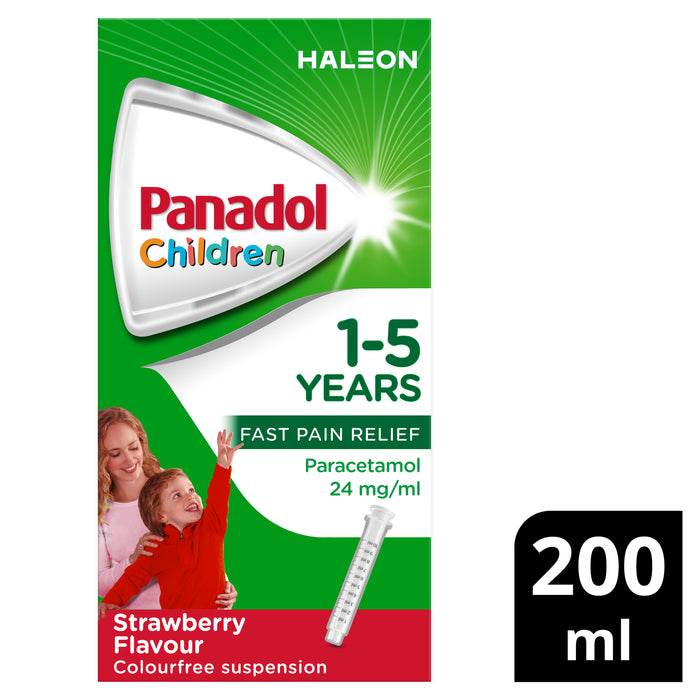 Panadol Children's 1-5 Years Strawberry 200ml