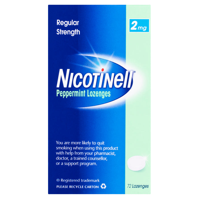 Nicotinell Mint 2mg Lozenges 72 pack