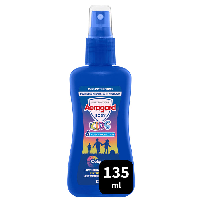 Aerogard Kids Colour Fade Insect Repellent Spray 135ml
