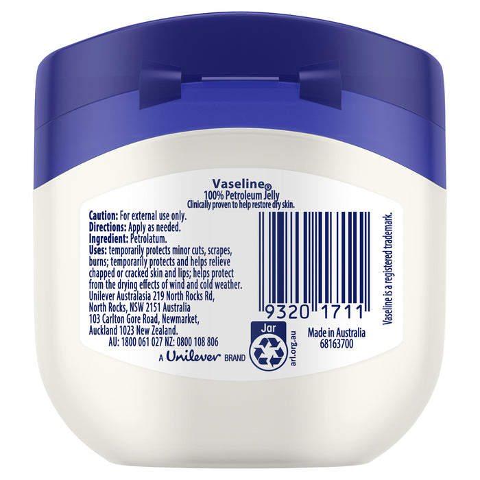 Vaseline Petroleum Jelly Jar 100g.